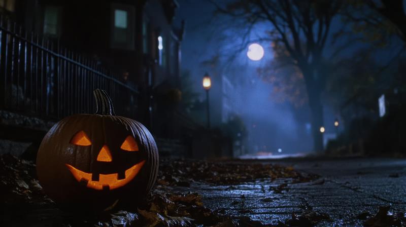 Halloween pumpkin landscape - FEARTICKET ticketing for haunted attractions